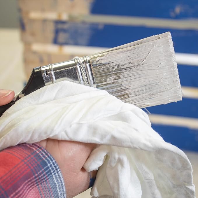 Premium White T-Shirt Cleaning Rags – White Cotton Rags - Image 4
