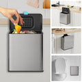 Stainless Steel Hanging Trash Can by LINSSEN