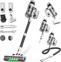 Cordless Vacuum Cleaner, 2 Batteries 110 Mins Runtime Vacuum Cleaners by NuYupo