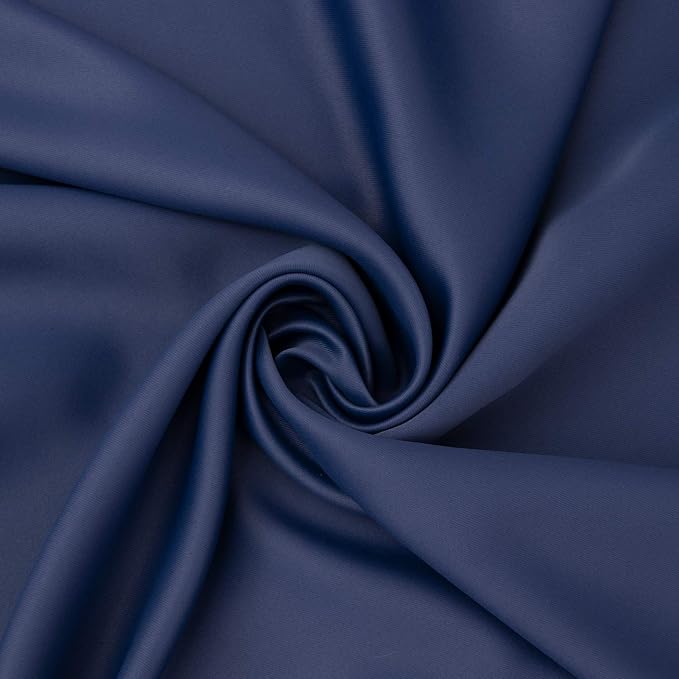BGment Navy Blue Blackout Curtains 36 Inches Length - Image 7