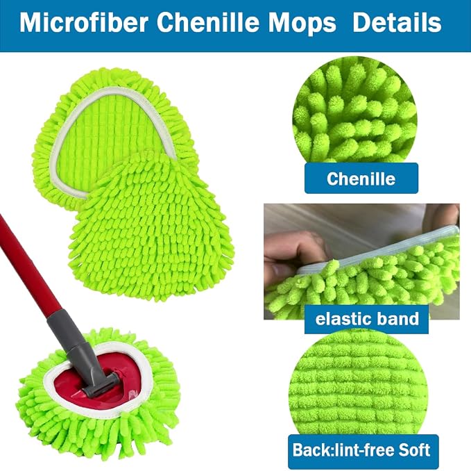 Mop Heads Replacements Compatible - Image 3