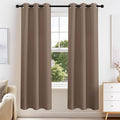 PONY DANCE Blackout Curtains for Bedroom 72 Inch Length 2 Panels Set, Privacy by PONYDANCE