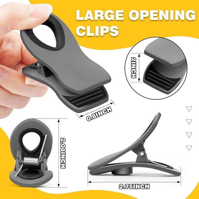 10 Pack Magnetic Chip Clips - Image 5