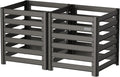 Vego Garden 32" Tall Modular Compost Bin 60" x 30" x 32" by VegoGarden