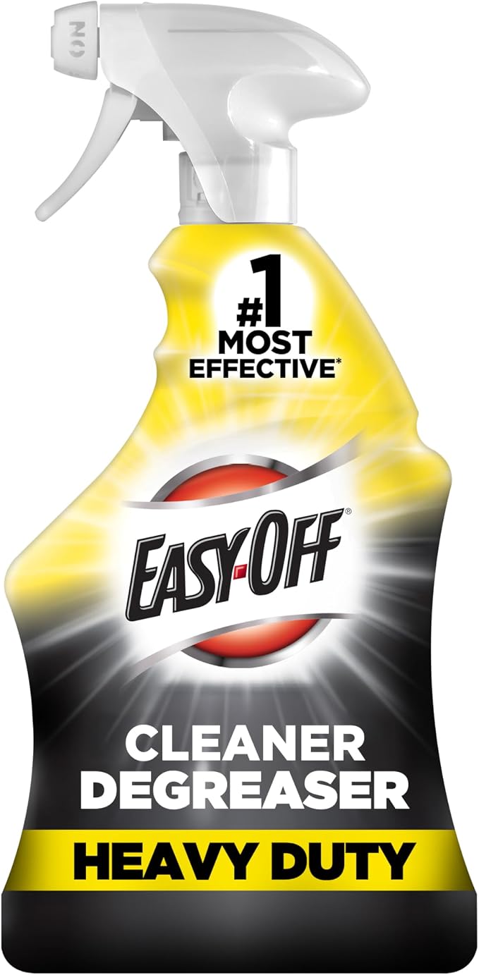 Easy-Off Heavy Duty Degreaser Cleaner Spray, Kitchen Degreaser, 32 Oz by Easy-Off