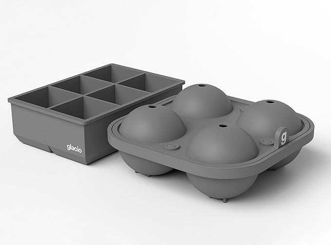 glacio Ball Ice Cube Tray and Big Ice Cube Molds - Image 5
