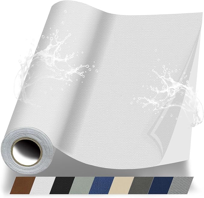 Fabric Repair Patches, 17X158 Inch Canvas Self-Adhesive Fabric Patches Tape by Lifeshoon