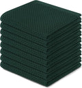 Homaxy 100% Cotton Waffle Weave Kitchen Dish Cloths, Ultra Soft Absorbent Quick by Homaxy