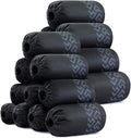 Non-Slip Shoe Covers Disposable, XL Large 200-Pack | Black Breathable Boot by Unknown