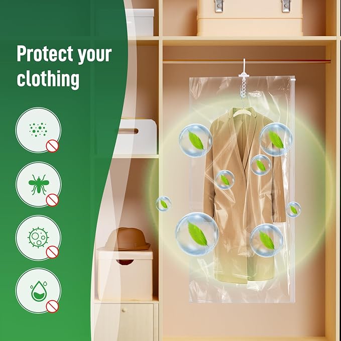 Hanging Vacuum Storage Bags For Clothes - Image 5