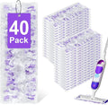 40 Pack Power Mop Refills for Swiffer Power Mop，Unscented&Thickened by Unknown