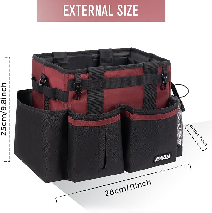 Compact Wearable Cleaning Caddy, Small Cleaning Caddy Supplies Organizer - Image 5