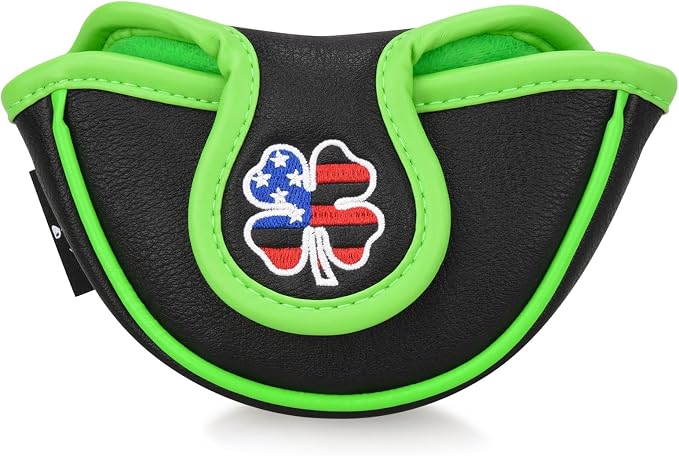 BIG TEETH Putter Cover Mallet Putter Cover Half Mallet Small Golf Headcover - Image 2