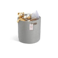 PUTSKA Basket – Round Storage for Toys, Stuffed Animals – Soft Baby Girl Basket by Putska