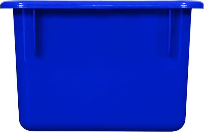 Wood Designs Cubby Storage Bin, Heavy Duty Plastic Containers - Image 5
