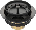 BOTEMY Stainless Steel Bronze Sink Drain Strainer Kit 3-1/4 inch Kitchen Drain by BOTEMY
