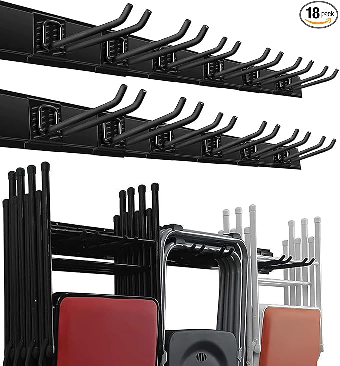 Wallmaster Garage Storage Organization Wall Mount, Garden Tool Rack Organizer by Wallmaster