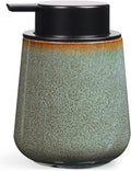 INGOFIN Ceramic Lotion Dispenser - 12 oz Refillable Hand Soap Dispenser Bathroom by INGOFIN