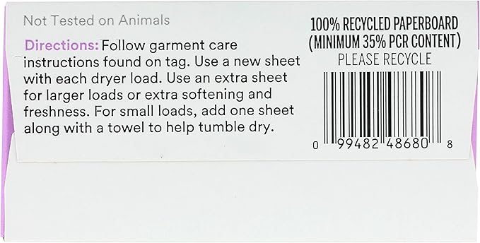 365 by Whole Foods Market, Lavender Fabric Softener Sheets 80 Count - Image 4