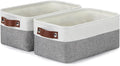 DULLEMELO Storage Baskets for Shelves, Small Fabric Storage Bins by DULLEMELO