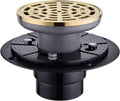 RANDOM Round Shower Drain SUS304 Stainless Steel Brushed Gold Shower Drain 4 by RANDOM