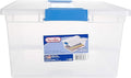 Sterilite Deep Clip Box, Stackable Small Storage Bin by Sterilite