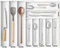 SpaceAid Bamboo Silverware Drawer Organizer by SpaceAid