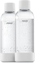 Mysoda Carbonating Bottles 2Pck 1L by Mysoda