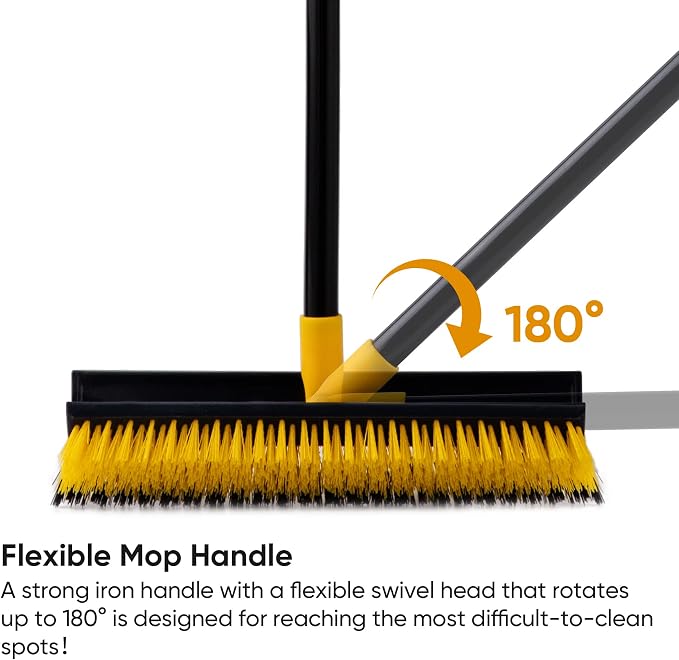 Yocada Double-Sided Floor Scrub Brush Triangle Brush Corner Crevice Cleaning - Image 5