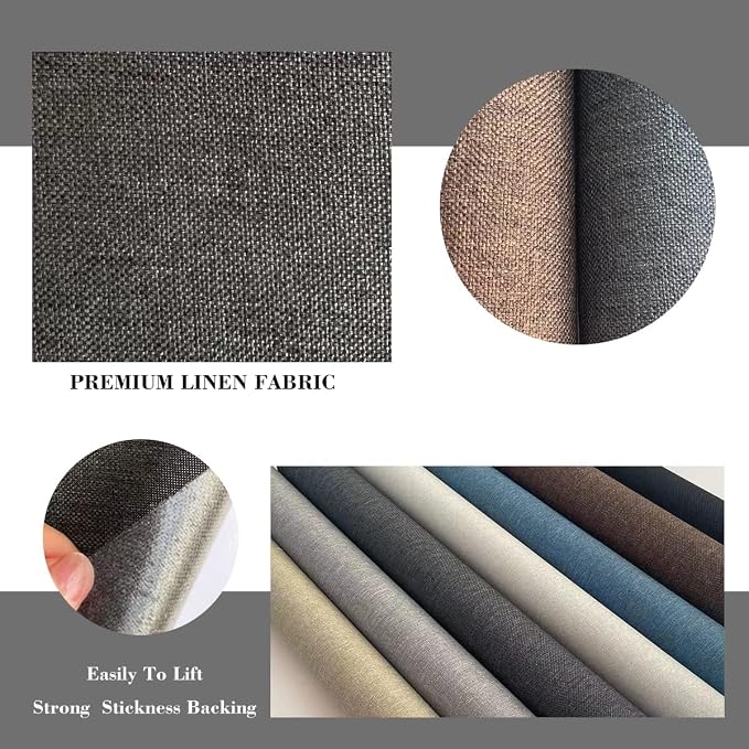 Fabric Repair Patches, 17X79 Inch Linen Repair Tape Self-Adhesive Fabric - Image 2