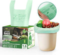 1.6 Gallon Handle Tie Compostable Food Scrap Bags by TFORING%C2%AE