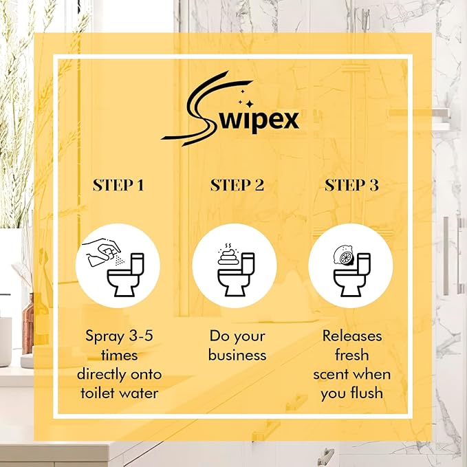 Toilet Spray for Poop Lemon, 100% Natural Plant Essential Oil, Bathroom Spray - Image 5