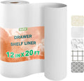 OcePor Non-Adhesive Drawer and Shelf Liner 12IN x 20FT, Non Slip Cabinet and by OcePor