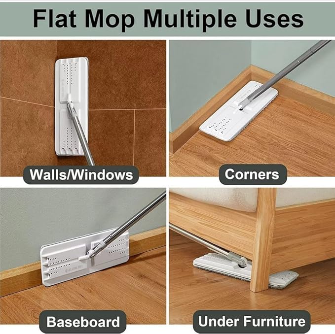 JOYMOOP Flat Mop Pads, Microfiber Mop Cleaning Pads, Washable Pads, Pads - Image 6