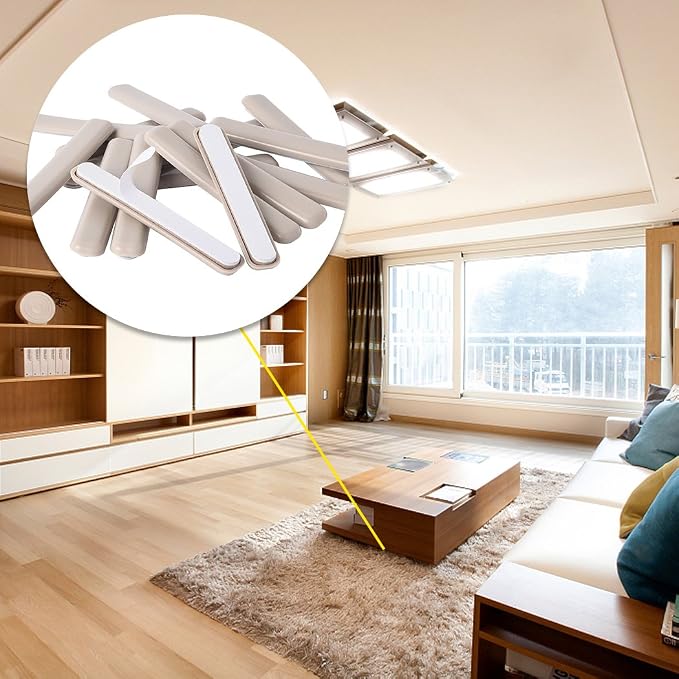 Ezprotekt 16 Pack Self-Stick Furniture Movers Sliders Strip - Image 5