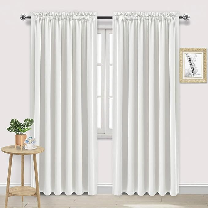 DWCN Blackout Curtains for Living Room Thermal Insulated, Energy Saving & Noise by DWCN