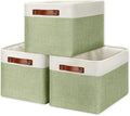 DULLEMELO Fabric Storage Bins for Laundry, Foldable Storage Baskets for Shelves by DULLEMELO