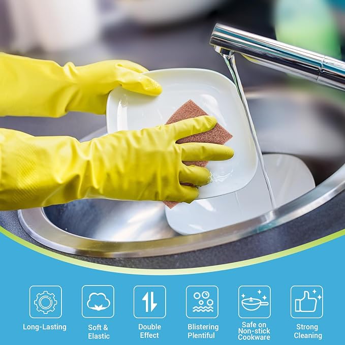 AIDEA Sponges Non Scratch, Natural Sponge - Image 4