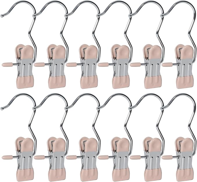 15/30Pcs Upgrade Double Head Clamp Dipped Clothespin by Unknown