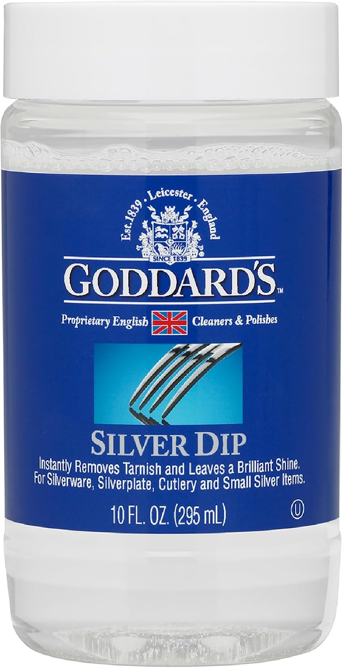 Goddard’s Silver Cleaner Dip – Silver Jewelry Cleaner Solution by GoddardsCleanersandPolishes