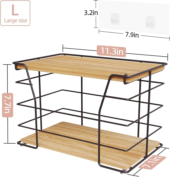 Large Trash Bag Holder, Wall Mount Grocery Bag Holder - Image 2