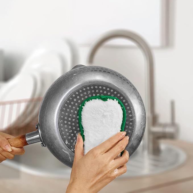 10 Pack Kitchen Dish Sponges Scrubber Non-Scratch Multi-Purpose Dishcloths - Image 6