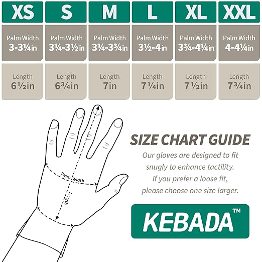 Kebada Safety Work Gloves, 120 Pairs Bulk Pack, Touchscreen, PU Coated - Image 5