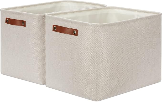 DULLEMELO 2-Pack Large Storage Baskets by DULLEMELO