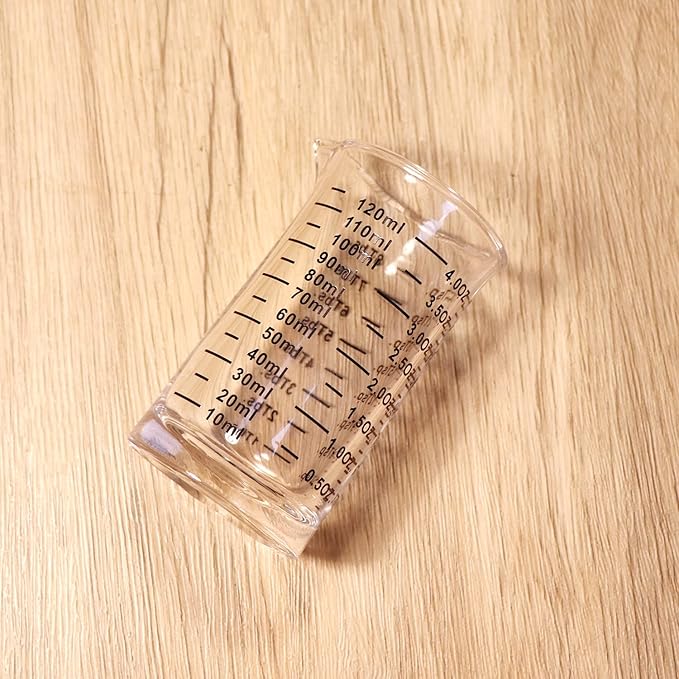 Ackers 4 Oz Glass Measuring Cup, Borosilicate Shot Glass - Image 7
