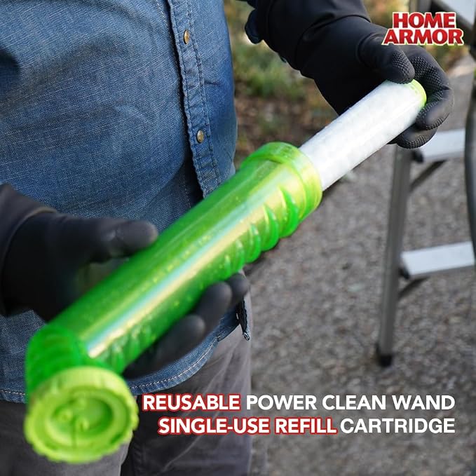 Home Armor Power Clean Wand, Outdoor Cleaning System, Blasts Away Stains from - Image 6