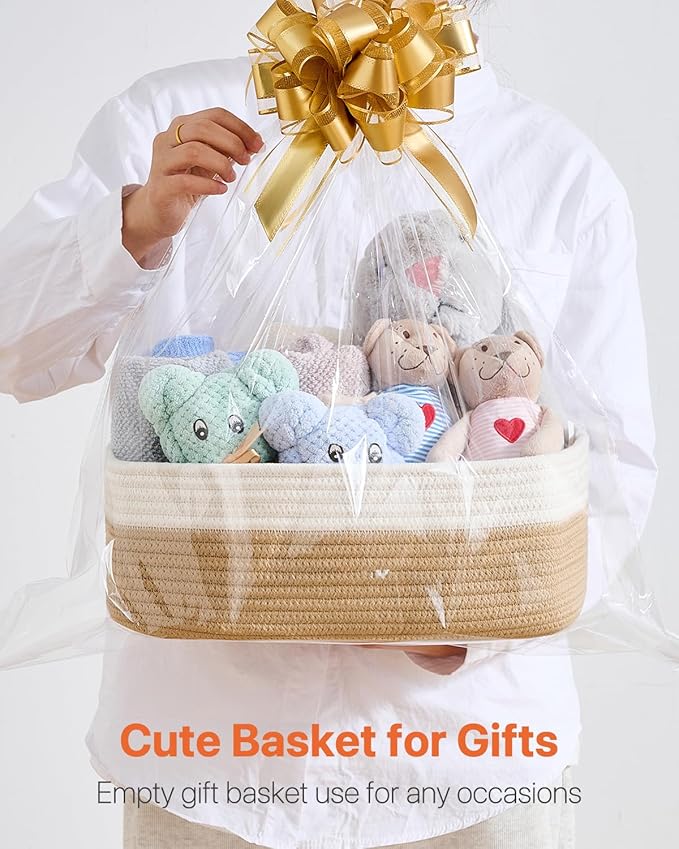 Small Woven Basket, 13.5 x 9.5 x 5 Inches, Storage Basket - Image 7