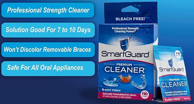 SmartGuard Premium Cleaner Crystals –- Removes Stain, Plaque & Bad Odor from - Image 3