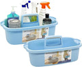 2 Pack Multi-Purpose Plastic Cleaning Caddy by Goderewild