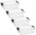 Superio Clear Storage Boxes by Superio